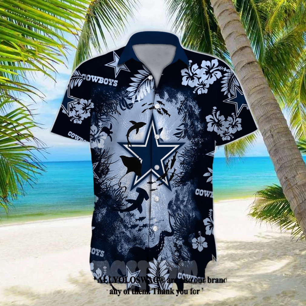 Beach Shirt Nfl Dallas Cowboys Star Symbols Pattern Hawaiian Shirt