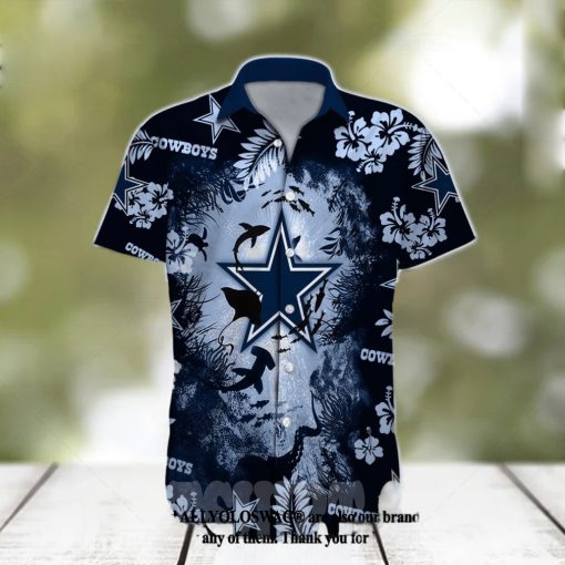 Dallas Cowboys NFL Classic Full Printed Hawaiian Shirt