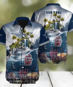 Dallas Cowboys NFL For Fans Full Printing Summer Vibes Hawaiian Shirt