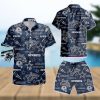 Miami Marlins MLB Floral 3D Hawaiian Shirt