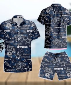 Dallas Cowboys Nfl Full 3D Hawaiian Shirt