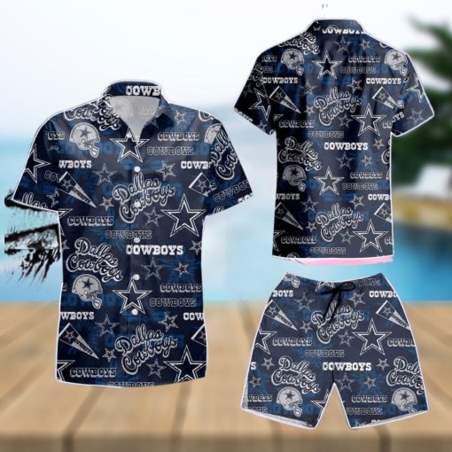 Dallas Cowboys Nfl Full 3D Hawaiian Shirt