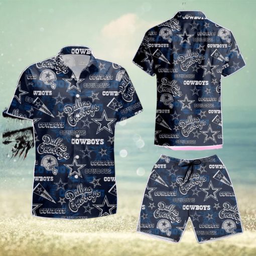 Dallas Cowboys Nfl Full 3D Hawaiian Shirt