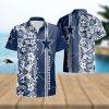 EFL Fans Cardiff City FC Logo Hibiscus Pattern Hawaiian Shirt And Short Set