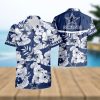 Los Angeles Chargers NFL Flower All Over Print Unisex Hawaiian Shirt