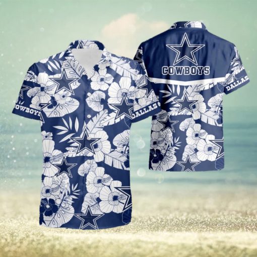 Dallas Cowboys Team Hawaiian Shirt And Shorts Happy Summer Gift For Fans