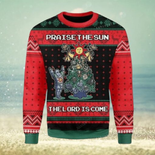 Dark Souls Praise The Sun The Lord Is Come Ugly Sweater Party