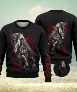 Dark Unicorn Men Women 3D Full Print Ugly Sweater Christmas Gift Sweater