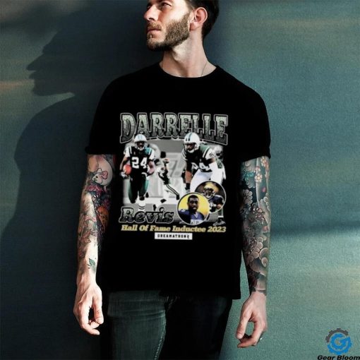 Darrelle Revis Action Shot Youth T-Shirt by Lourry Legarde - Fine