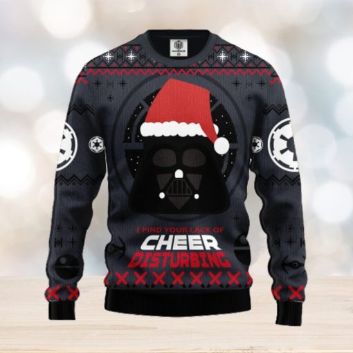 Darth Vader Cheer Ugly Christmas Sweater For Men Women