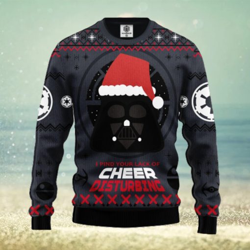 Darth Vader Cheer Ugly Christmas Sweater For Men Women