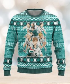 Date Tech High Haikyuu Anime Xmas Women Mens Ugly Christmas Sweater