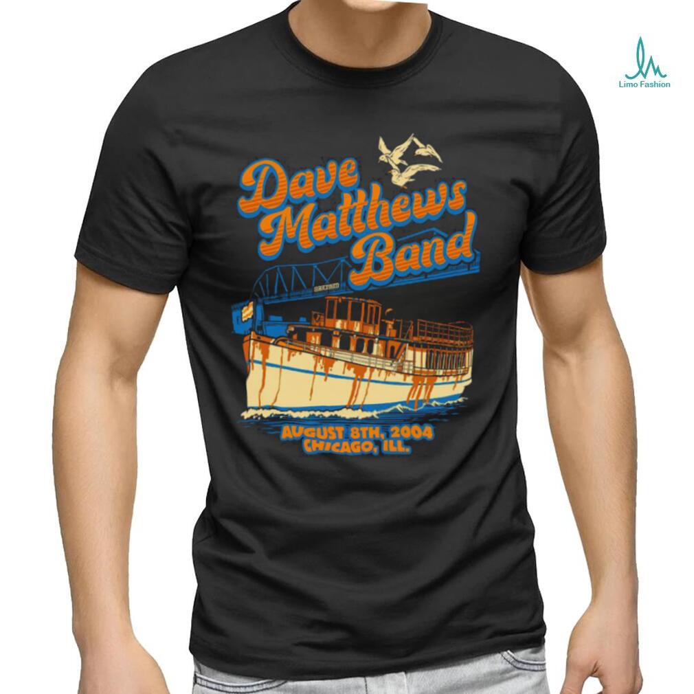 Dave Matthews Band August 8th 2004 Chicago Ill logo shirt Dave Matthews Band August 8th 2004 Chicago Ill logo shirt