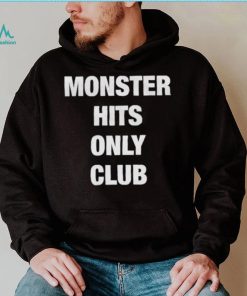 Dave Portnoy Wearing Monster Hits Only Club Shirt