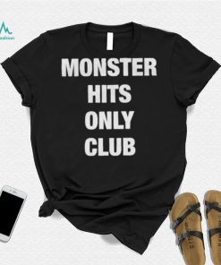 Dave Portnoy Wearing Monster Hits Only Club Shirt