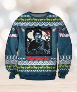 David Lightman Wargames Ugly Christmas Sweater