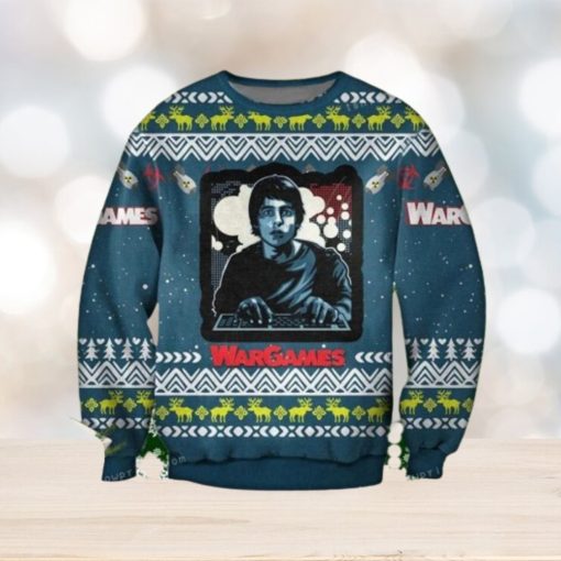 David Lightman Wargames Ugly Christmas Sweater