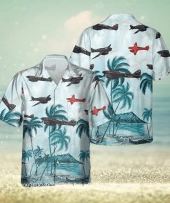 De Havilland DH 88 Comet Palmview Hawaiian Shirt