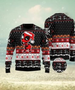 Deadpool Merry Kissmyass Ugly Sweater For Woman