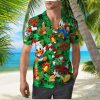 Christmas Pattern Hawaiian Shirt Christmas Button Down Shirt Gifts For Him Her