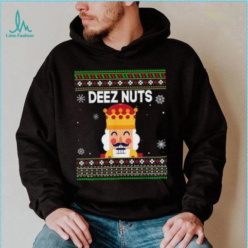 Deez Nuts Nutcracker Funny Christmas Ugly Pajamas Xmas Gifts Unisex Shirt