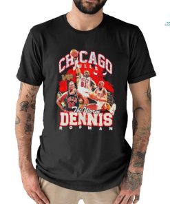 Dennis Rodman Chicago Bulls Hardwood Classics Bling Concert Player 2023 Shirt