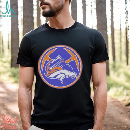 Denver Broncos Nuggets Mash Up Logo News 2023 Shirt