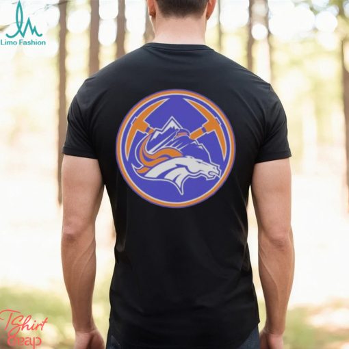 Denver Broncos Nuggets Mash Up Logo News 2023 Shirt