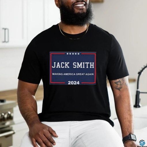 Design jack smith making America great again 2024 logo shirt