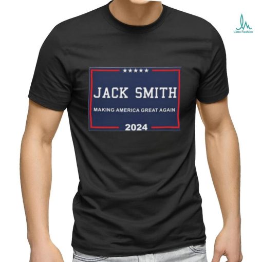 Design jack smith making America great again 2024 logo shirt