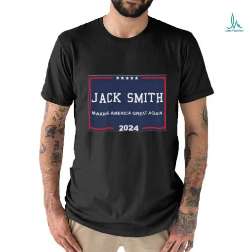 Design jack smith making America great again 2024 logo shirt