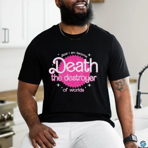 Destroyer Of Worlds In Pink Unisex T shirt