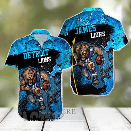 Detroit Lions NFL Full Print 3D Hawaiian Shirt