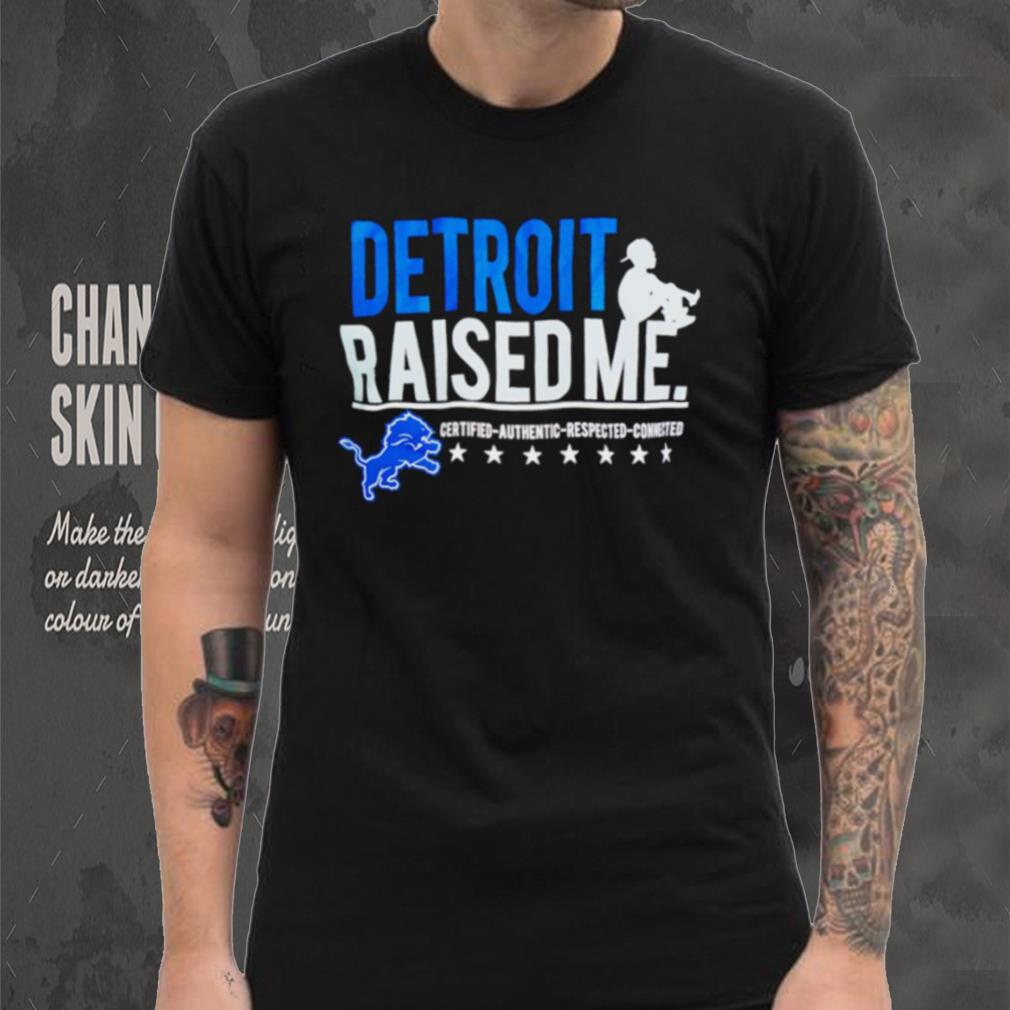 Men's Three Thirteen Charcoal Detroit Lions Look Up T-Shirt