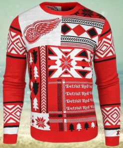 Detroit Red Wings Ugly Christmas Sweaters