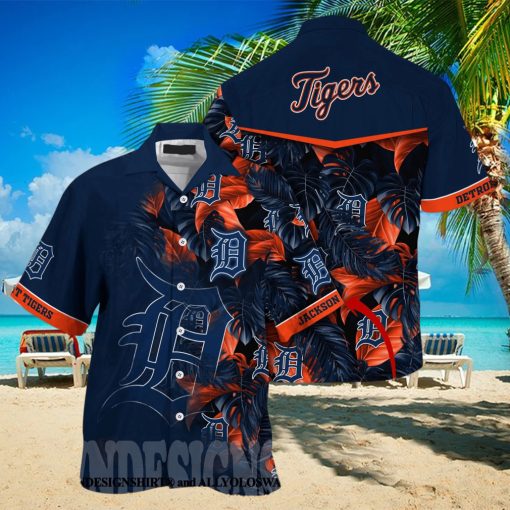 Detroit Tigers MLB Summer Classic All Over Printed Hawaiian Shirt