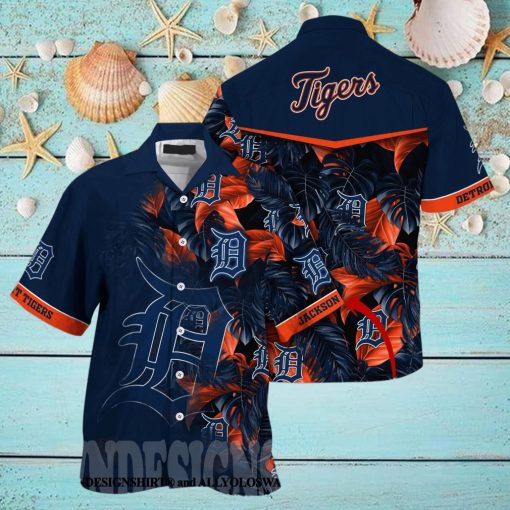 Detroit Tigers MLB Summer Classic All Over Printed Hawaiian Shirt