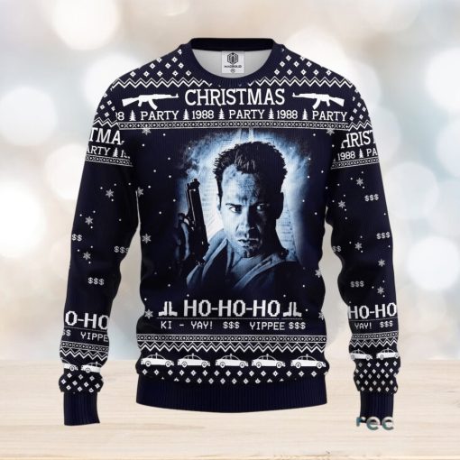 Die Hard 1988 Knitted Die Hard 1988 Xmas Gifts Gift Ugly Christmas Sweater For Men And Women