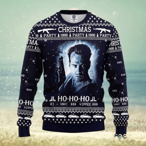 Die Hard 1988 Knitted Die Hard 1988 Xmas Gifts Gift Ugly Christmas Sweater For Men And Women