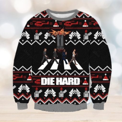 Die Hard Ugly Christmas Sweater Unisex Woolen