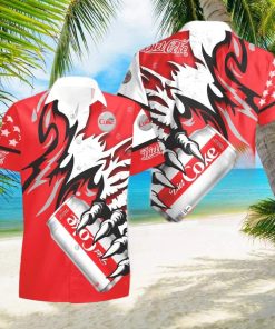 Diet Coke Monster Claw Gift Hawaiian Set Shirt And Short Summer Beach