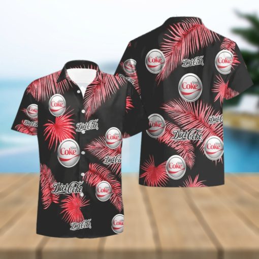 Diet Coke Palm Leaves Tropical Hawaiian Shirt And Shorts Unique Summer Gift