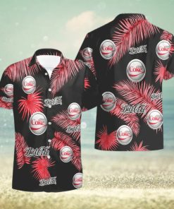 Diet Coke Palm Leaves Tropical Hawaiian Shirt And Shorts Unique Summer Gift