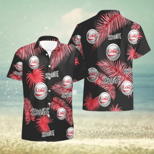 Diet Coke Palm Leaves Tropical Hawaiian Shirt And Shorts Unique Summer Gift