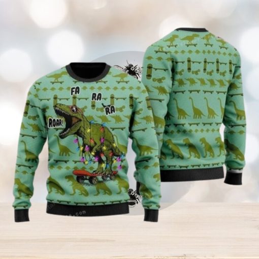 Dinosaurs Roar Ugly Sweater Party