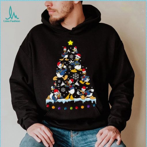 Disney Donald Duck Christmas Tree Xmas Shirt, Donald Duck Christmas Shirt