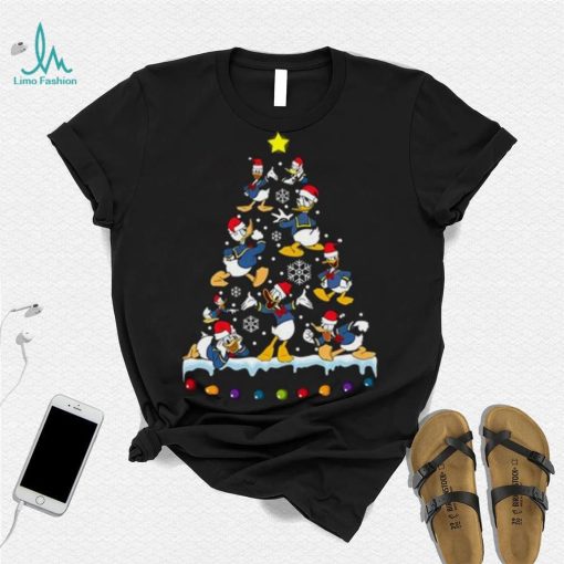 Disney Donald Duck Christmas Tree Xmas Shirt, Donald Duck Christmas Shirt