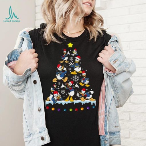 Disney Donald Duck Christmas Tree Xmas Shirt, Donald Duck Christmas Shirt