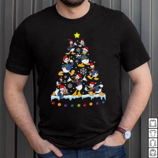 Disney Donald Duck Christmas Tree Xmas Shirt, Donald Duck Christmas Shirt