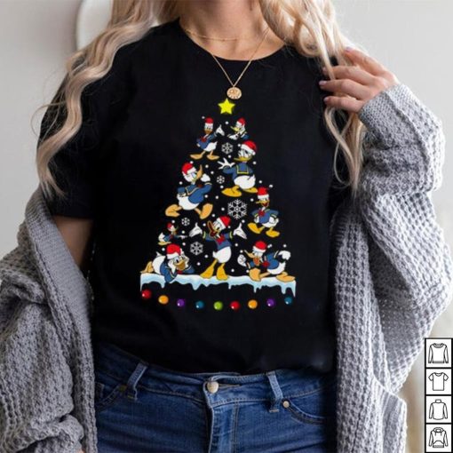 Disney Donald Duck Christmas Tree Xmas Shirt, Donald Duck Christmas Shirt